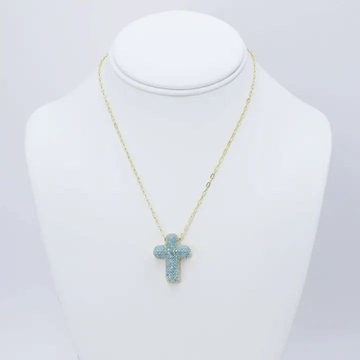 Faithful Glow Turquoise Necklace