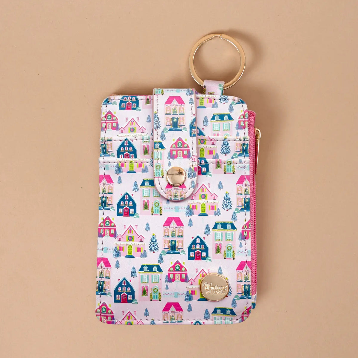 Keychain Wallet - Sugarplum Lane