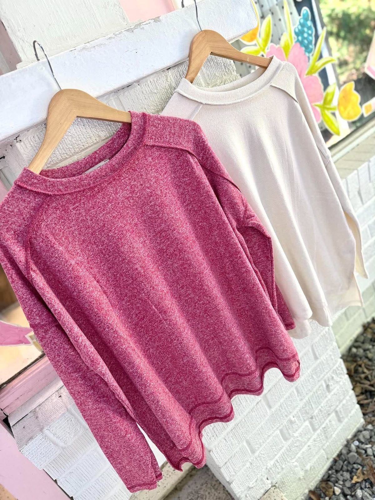 Cooler Days Oversized Top