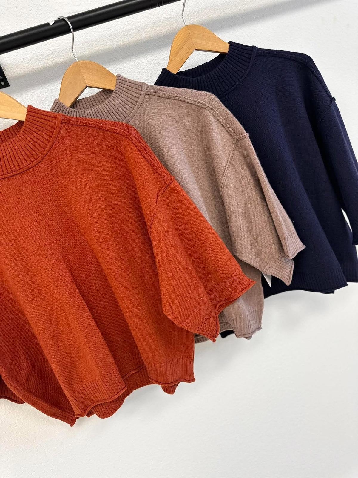 Classy Cozy Sweater Knit Top