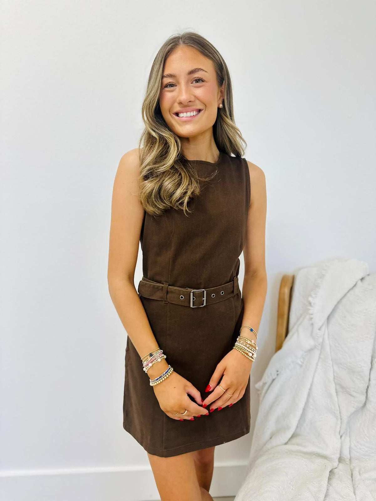 Mocha Meadow Dress