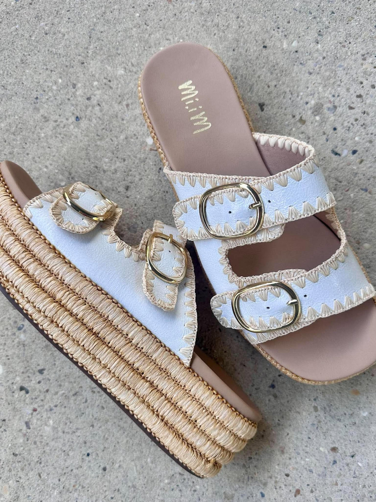Right Track Platform Sandals