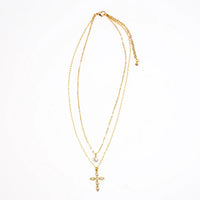 Cross Medallion Necklace
