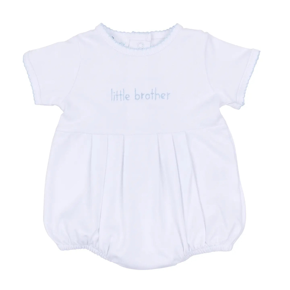 Little Brother Embroidered Bubble