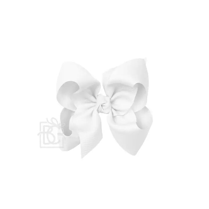 5.5" White Bow