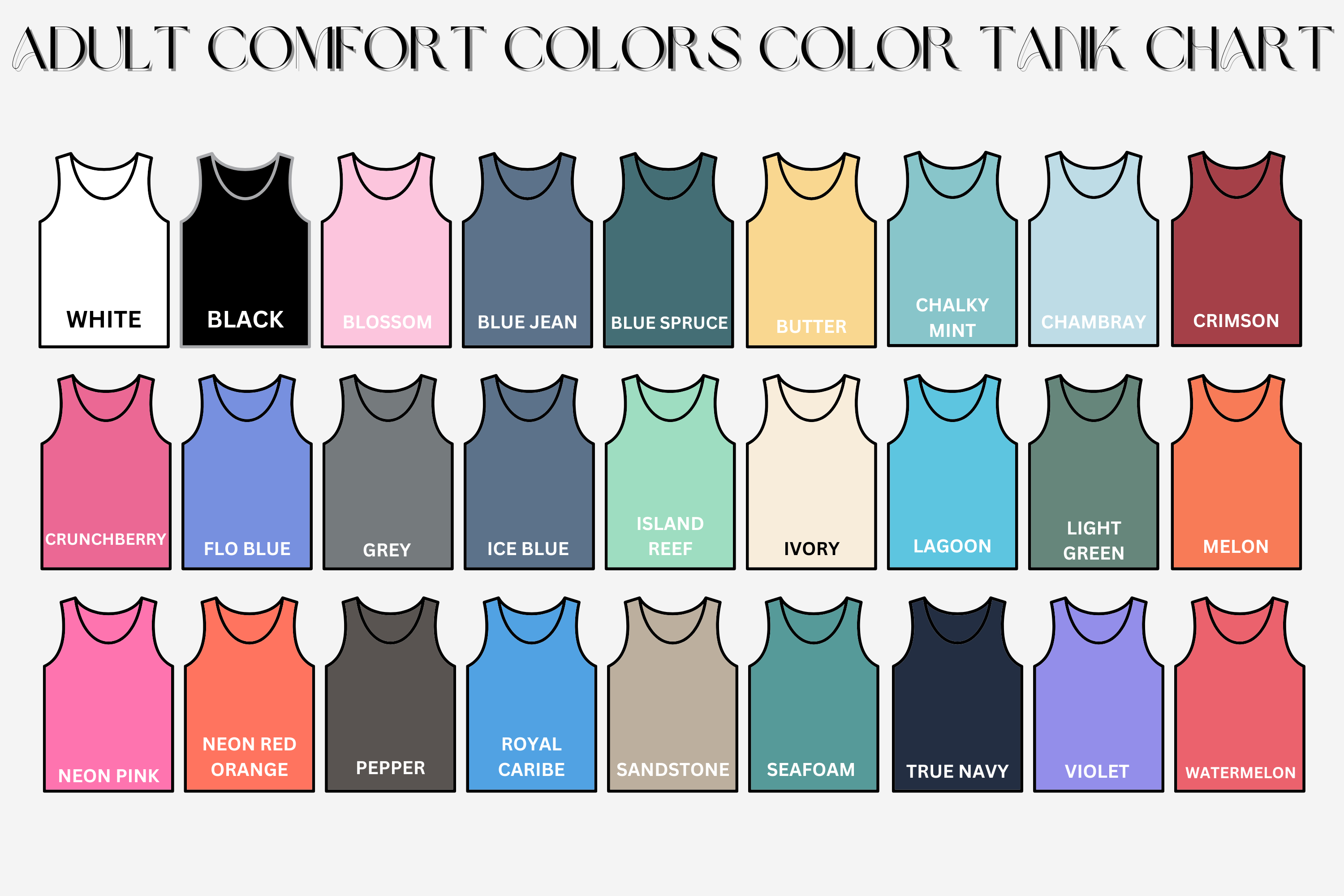 Custom Bold Outline Puff Mascot Tank - #GAME83