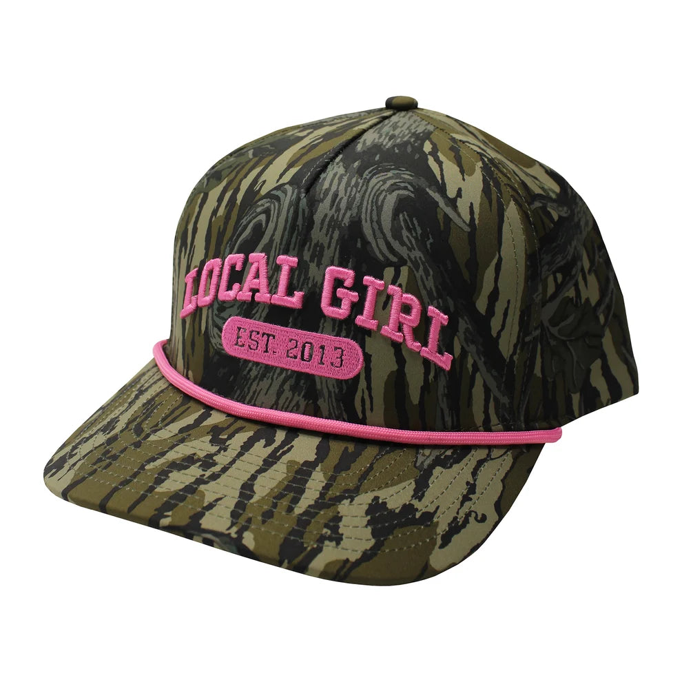 Local Girl Collegiate Rope Hat - Mossy Treestand