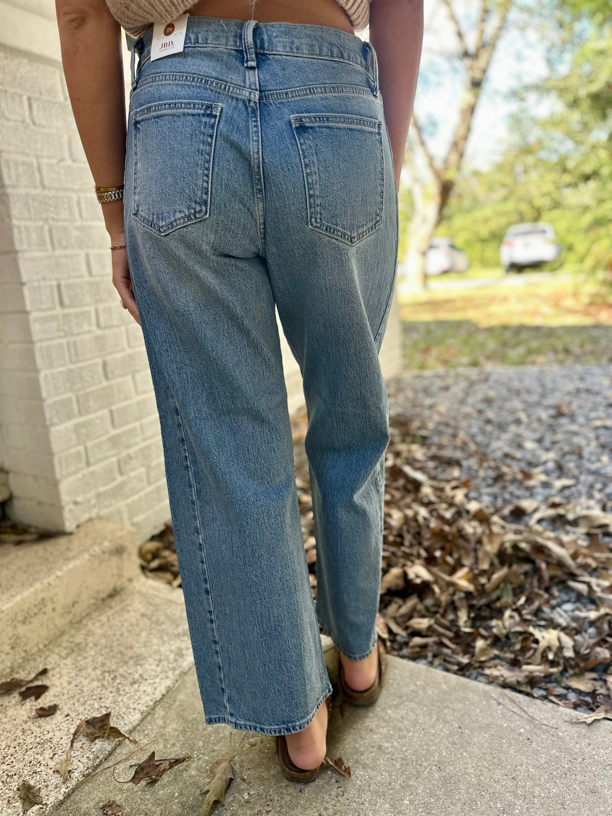 Stretch Slight Barrel Twist Jeans
