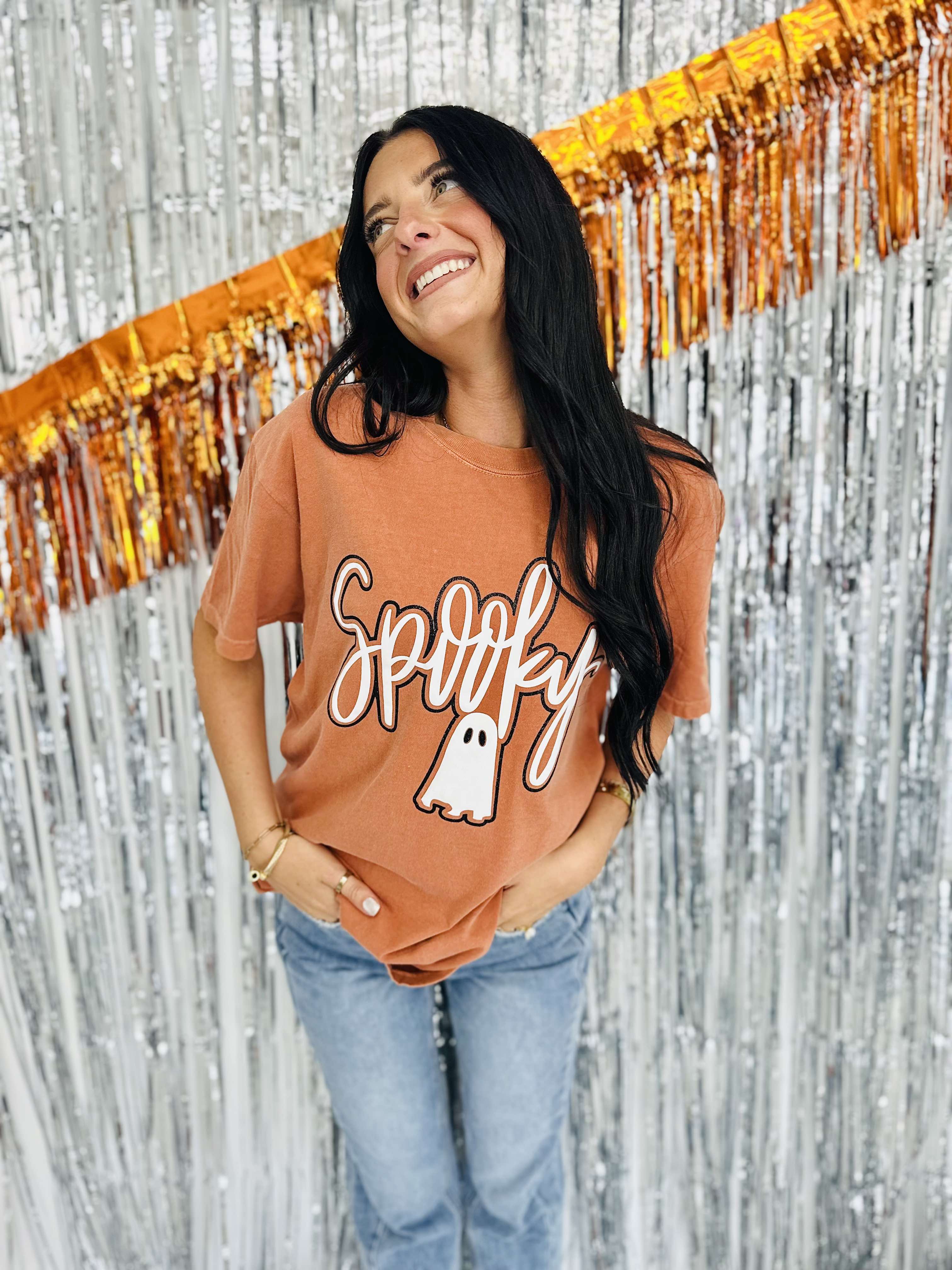 Double Spooky Ghost Yam Graphic Tee