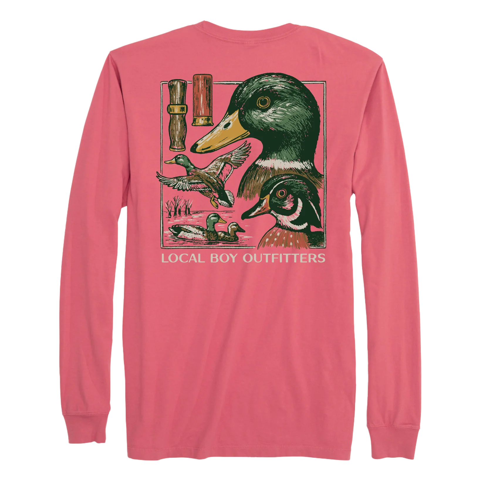 Local Boy Duck Species Long Sleeve T-Shirt
