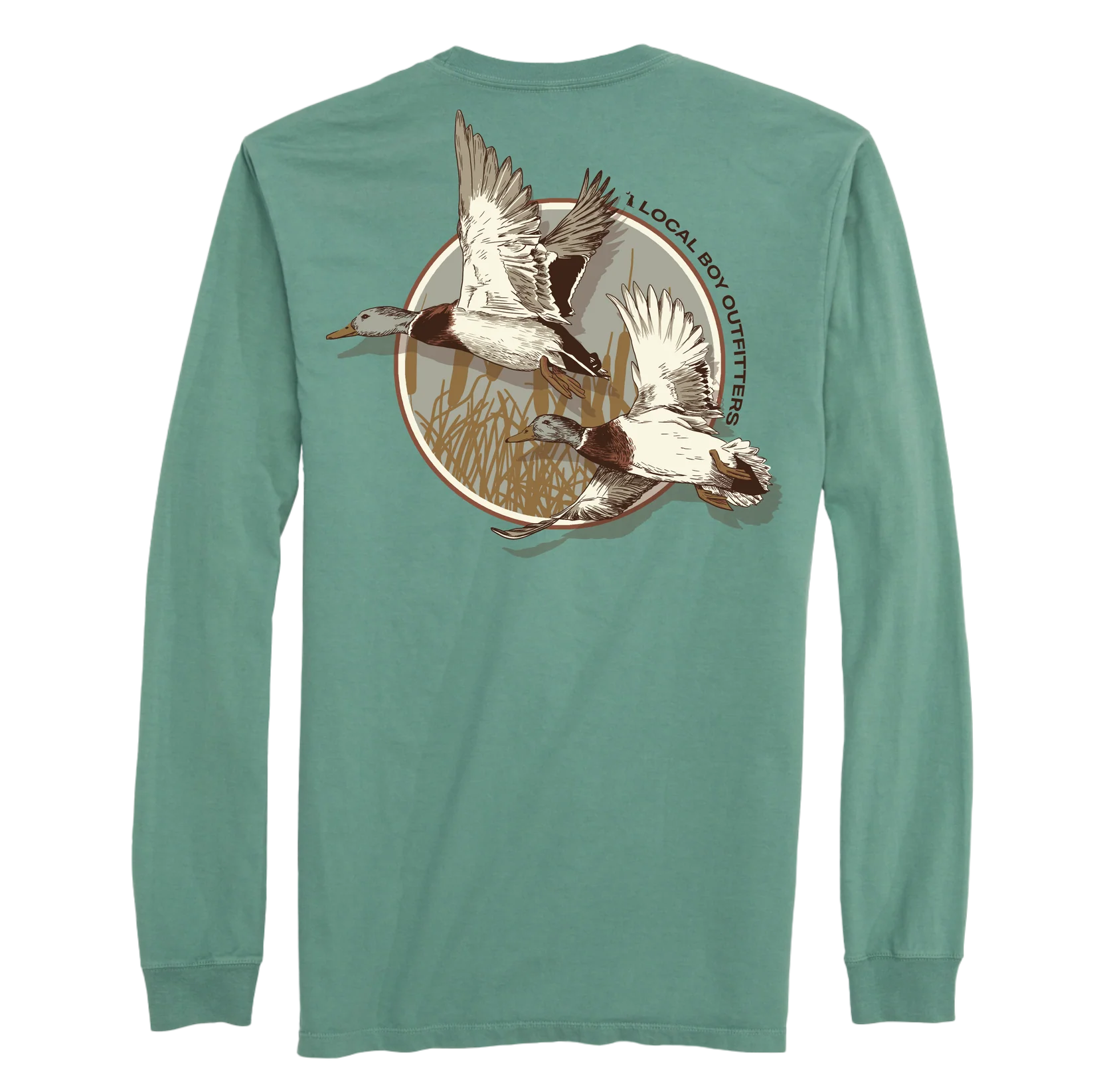 Local Boy Mallard Pair Long Sleeve T-Shirt