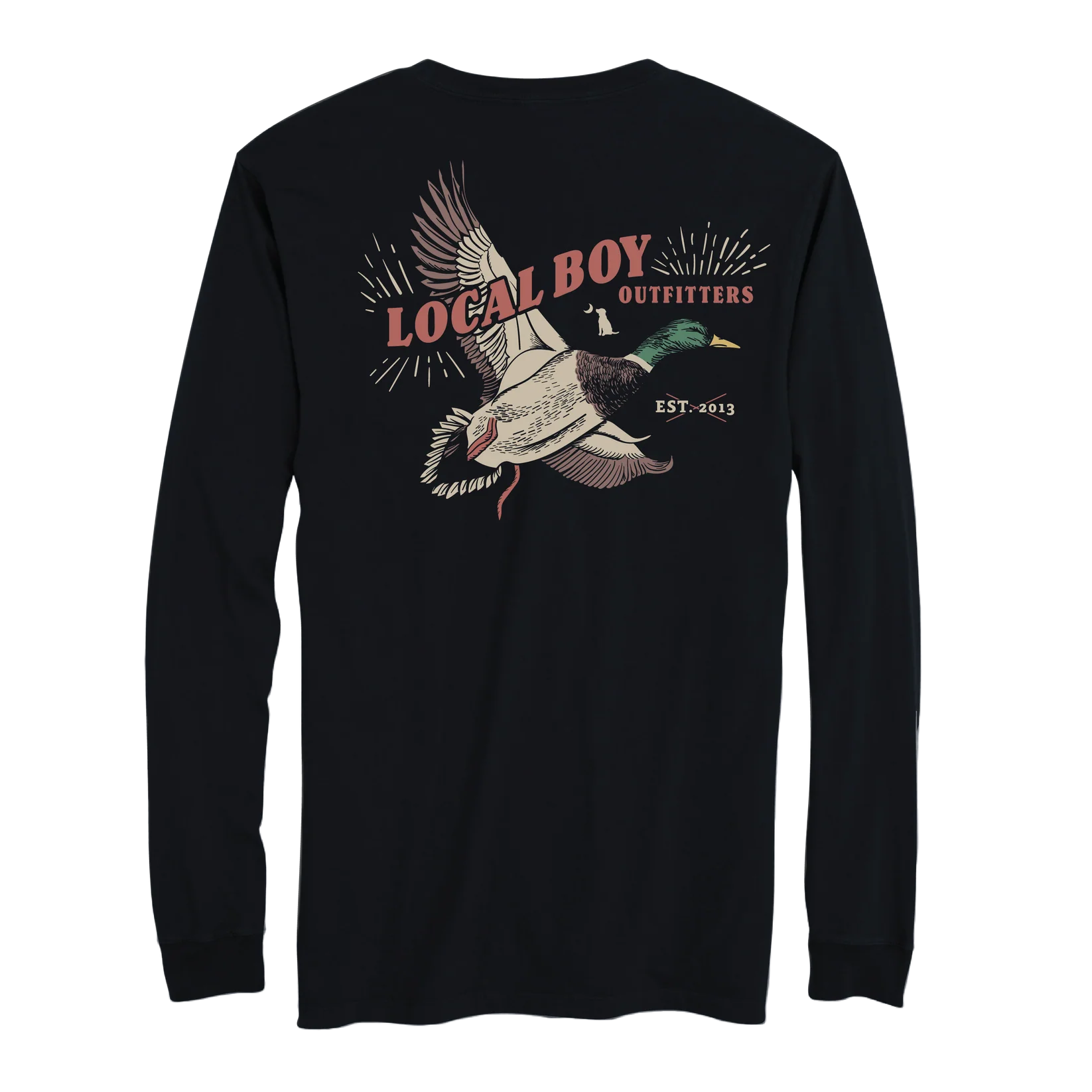Local Boy Mallard Blast Long Sleeve T-Shirt