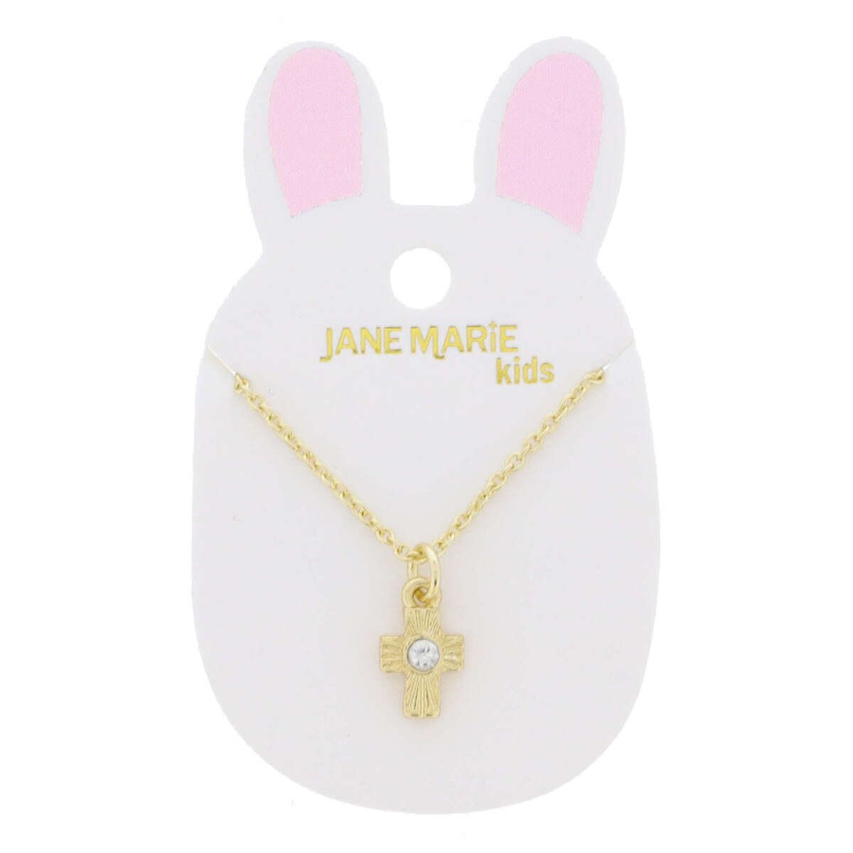 Jane Marie Kid's Starburst Cross Necklace