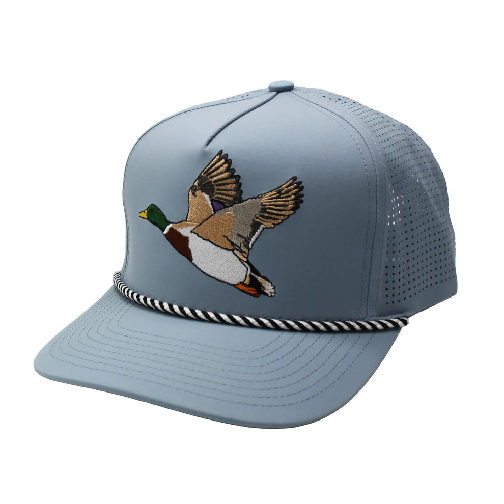 Local Boy Mallard Perforated Rope Hat