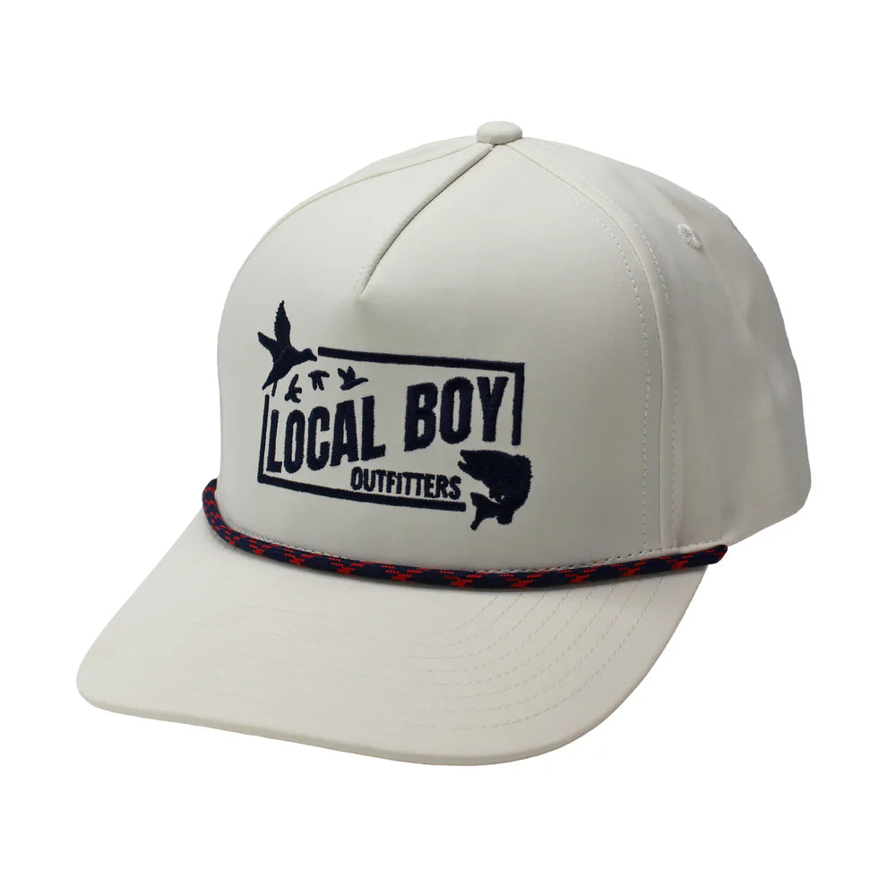 Local Boy Cast & Blast 2.0 High Crown Rope Hat