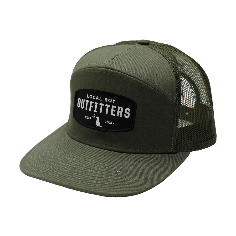 Local Boy Woven Patch 7 Panel Hat