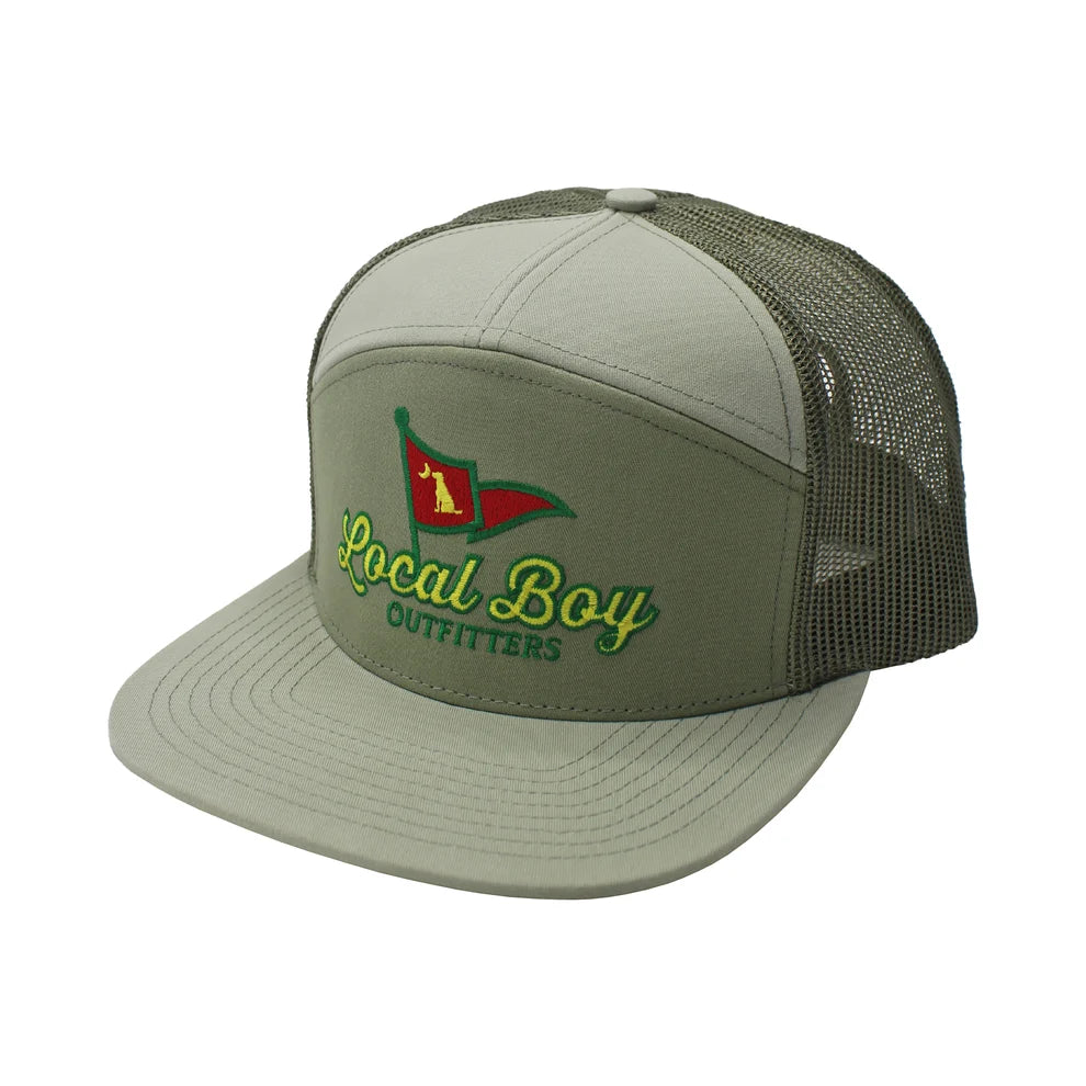 Local Boy Front Pin 7 Panel Hat