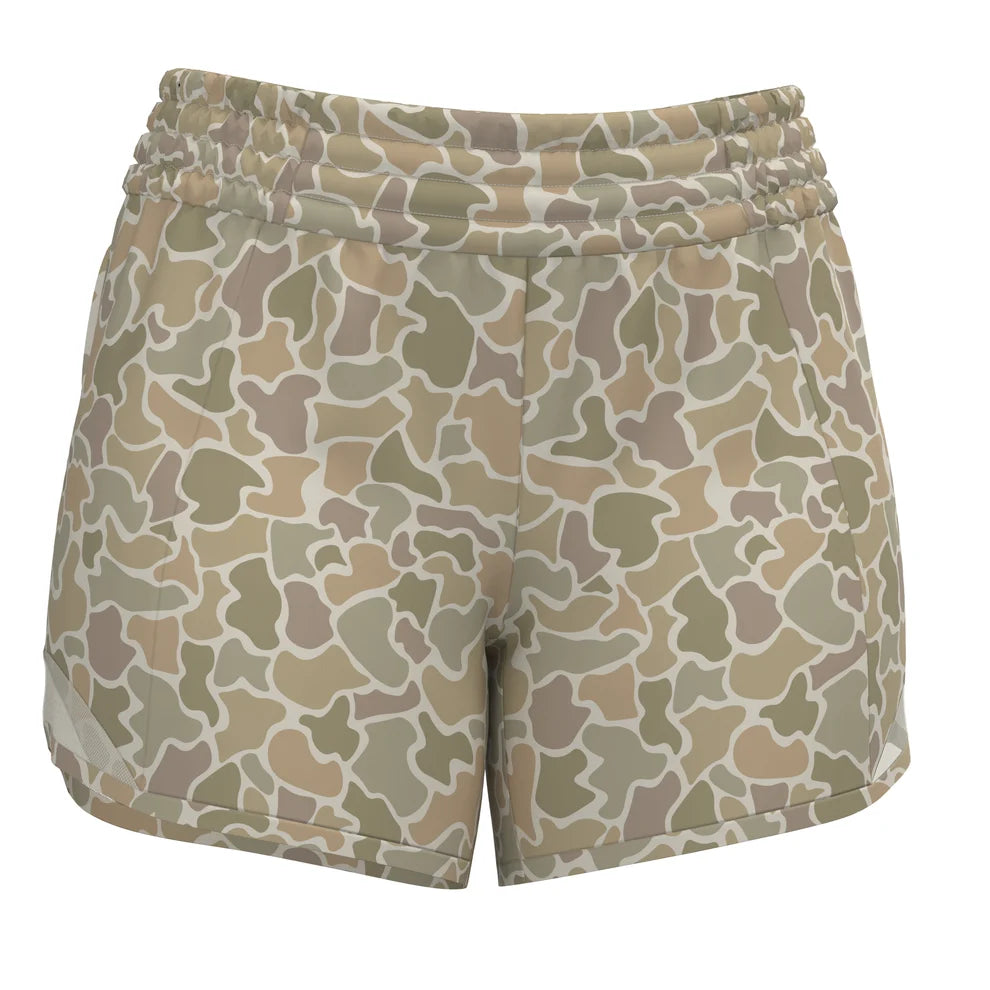 Local Girl Vista Shorts - Forest Camo Desert