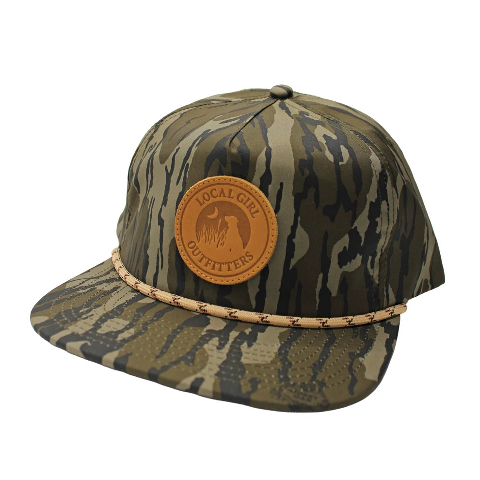 Local Girl Leather Patch Low Profile Rope Hat - Bottomland