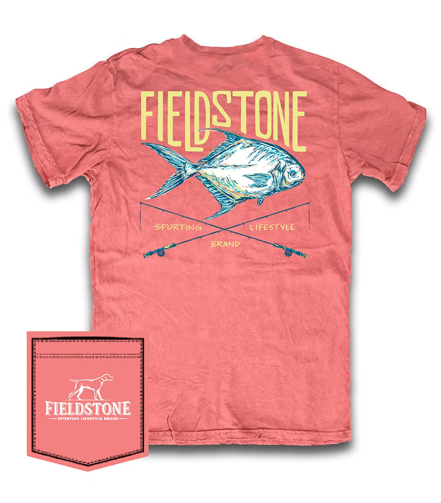 Fieldstone Pompano Logo Tee