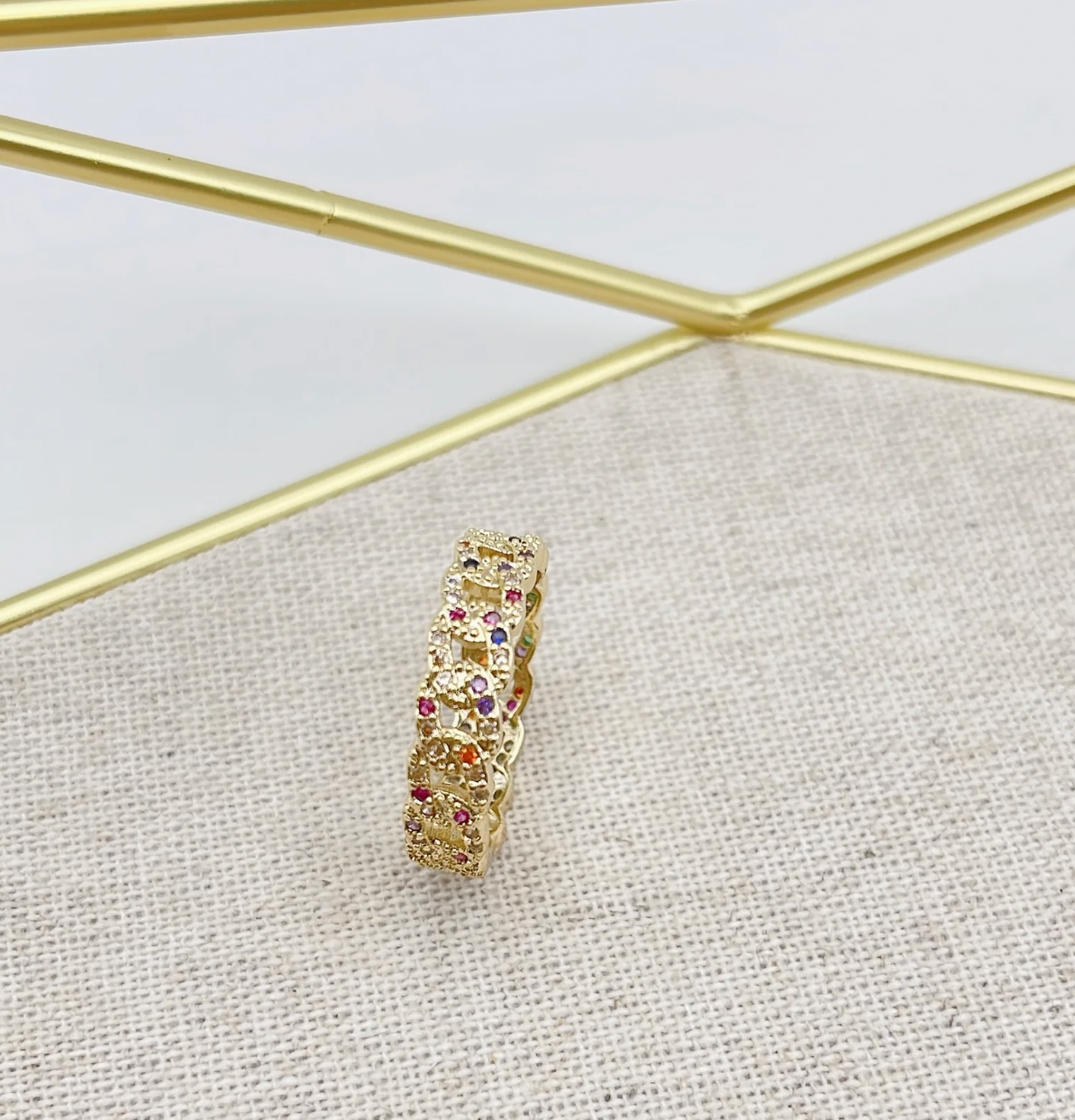 Rainbow Crystal Band