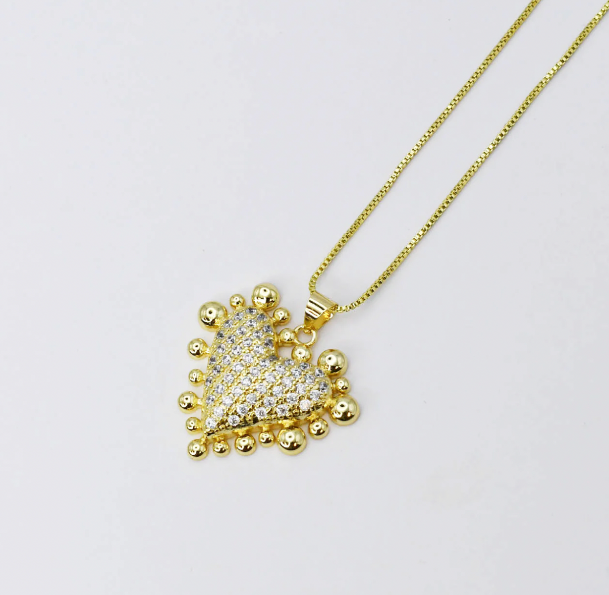 Shining Love Gold Necklace