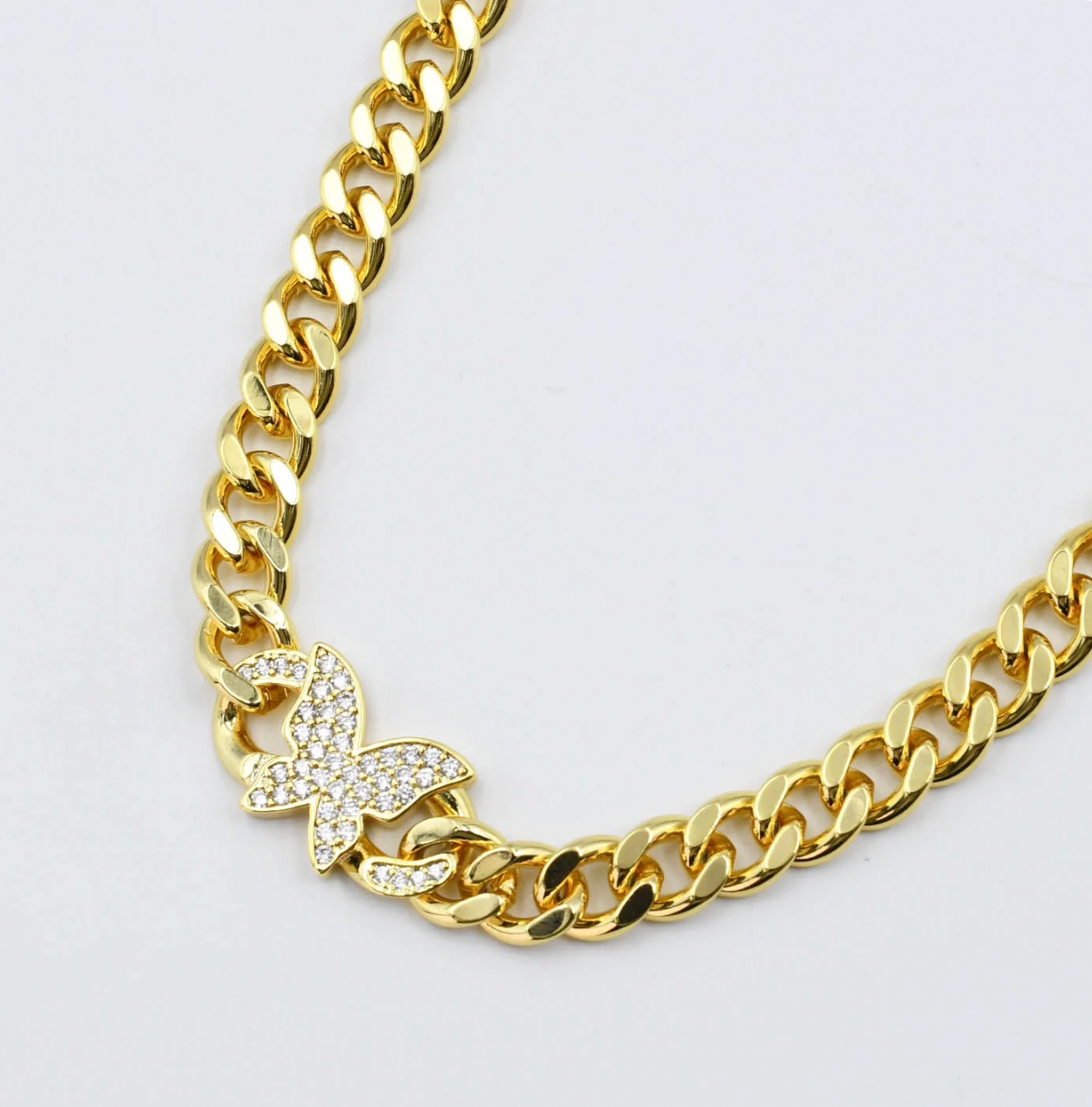 Butterfly Chain Necklace
