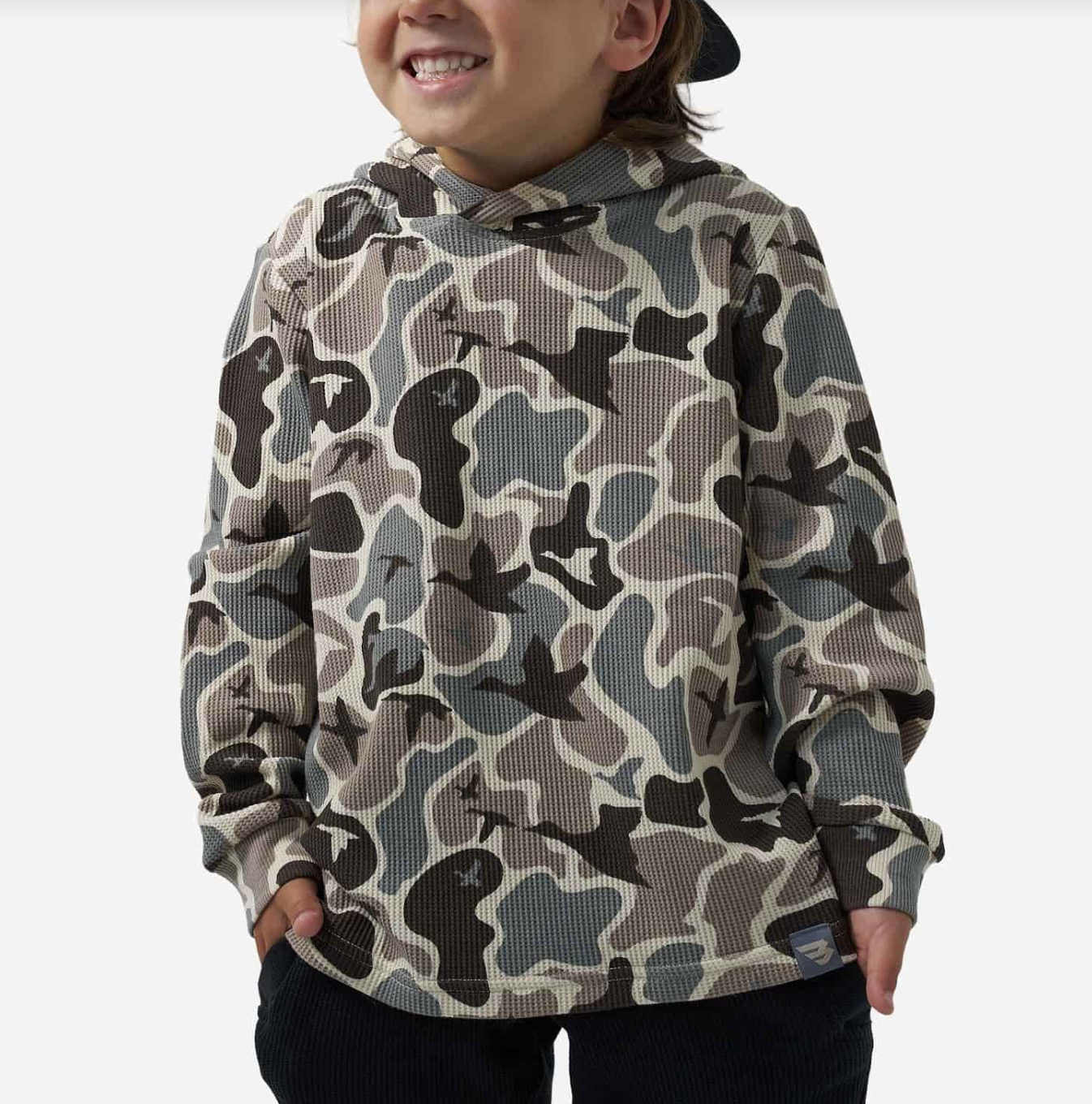Burlebo Youth Thermal Hoodie - Mallard Mayhem