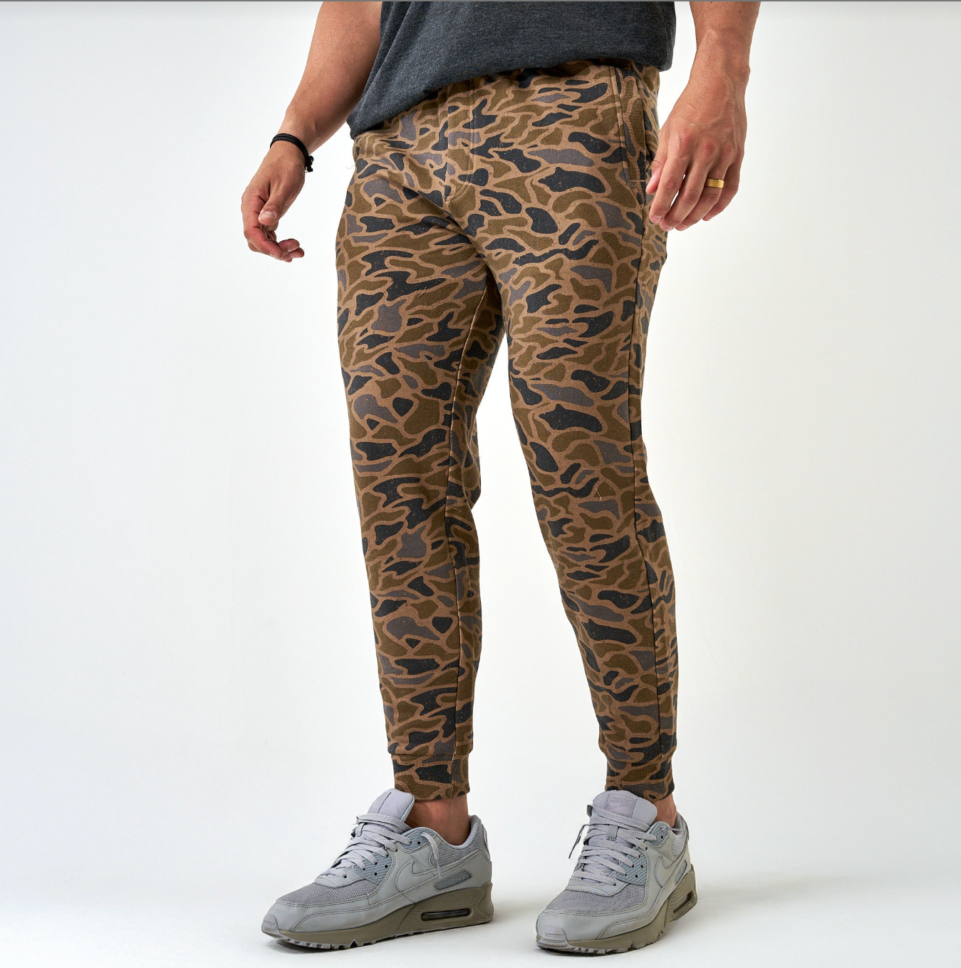 Burlebo  Fleece Joggers - Gauge Camo