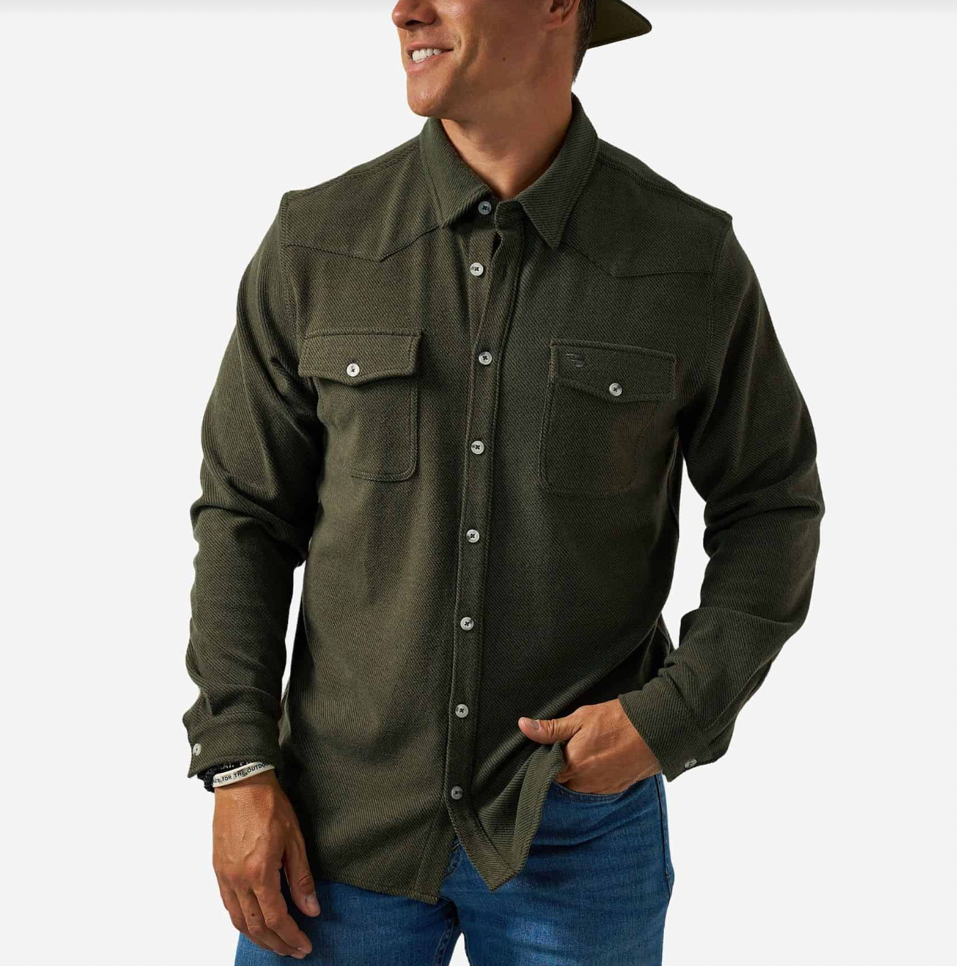 Burlebo Austin Shirt - Olive Green