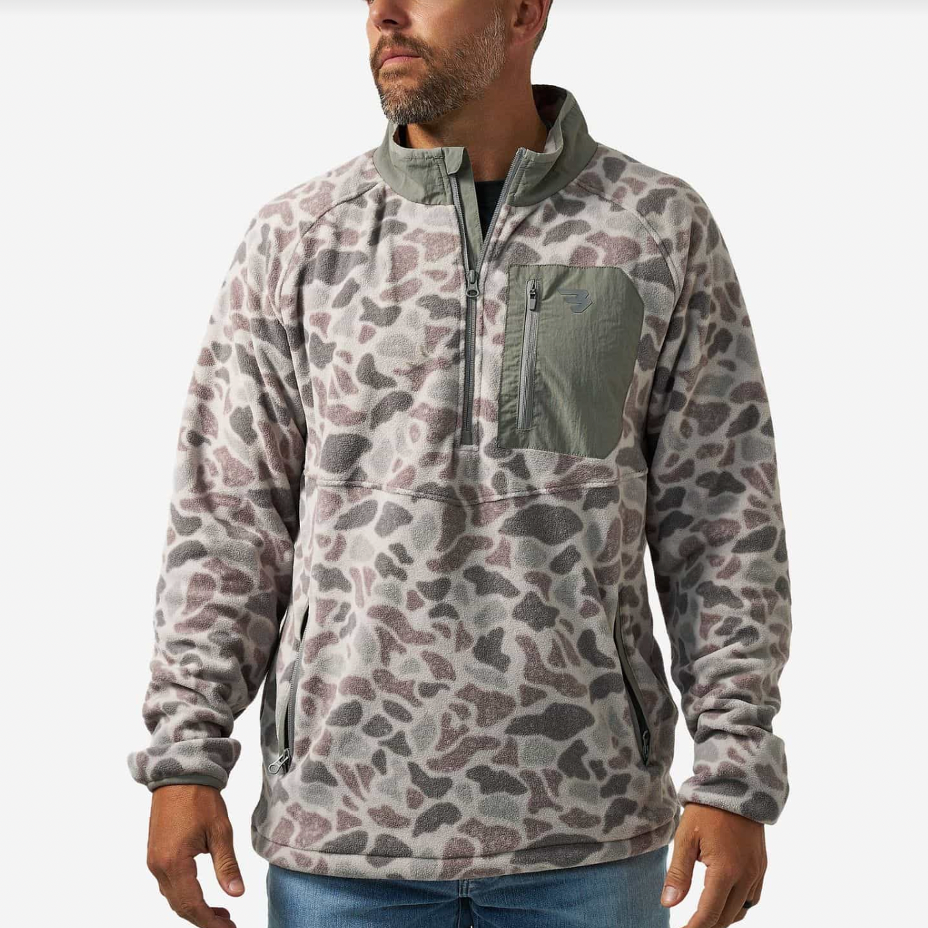 Burlebo Micro Fleece - Classic Deer Camo