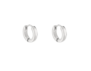 Small Silver Hoop Earrings