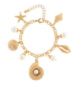 Sadie Sealife Charm Bracelet