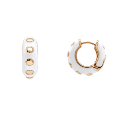 Dream Dot Hoop Earrings