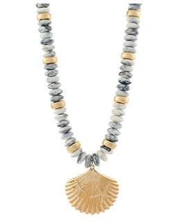 Bella Bead Shell Necklace