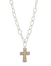 Catie Cross Pendant Necklace