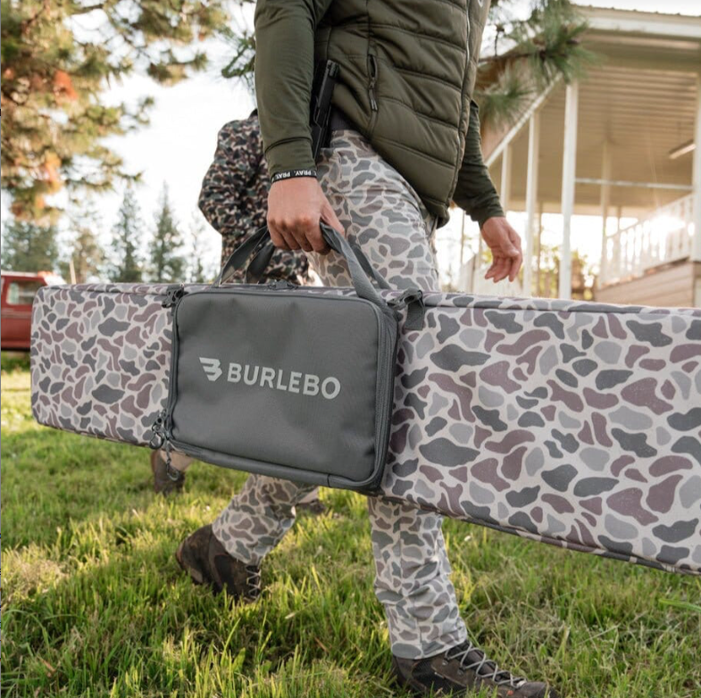 BURLEBO Double Rifle Case - Classic Camo