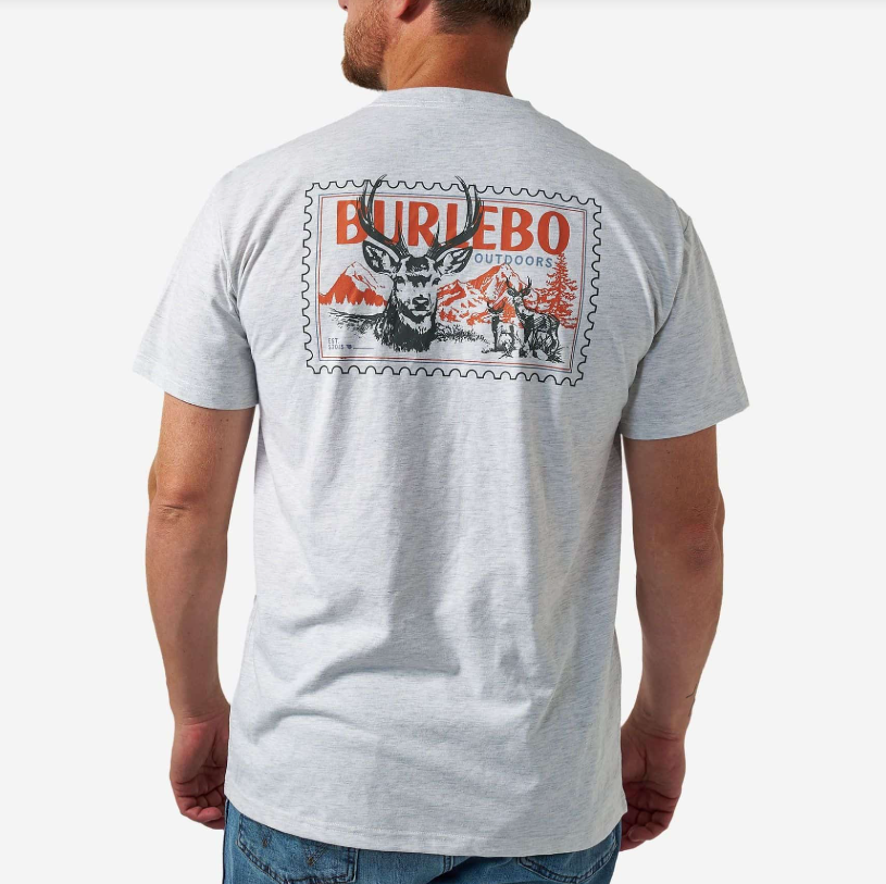 Burlebo Short Sleeve Tee - Buck Stamp