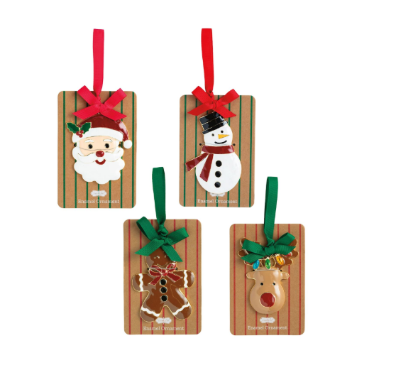 Enamel Christmas Ornament