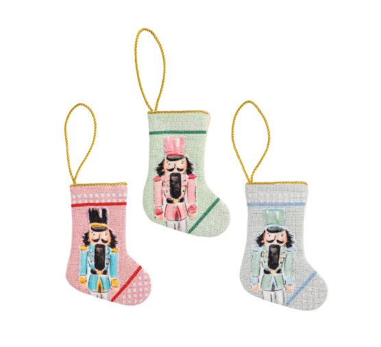 Mini Nutcracker Stocking Ornament