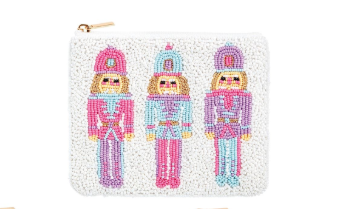 Holiday Beaded Case - Nutcracker