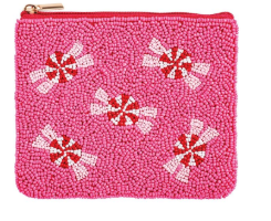 Holiday Beaded Case - Peppermint