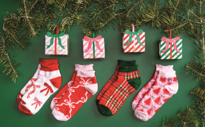 Holiday Chenille Sock Set