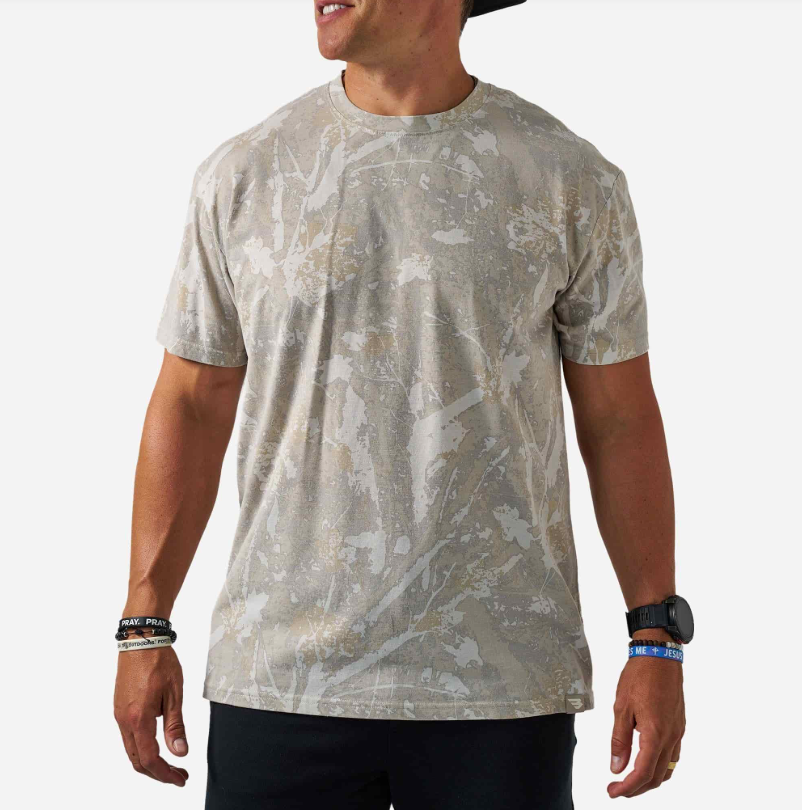 Burlebo Vintage Washed Tee - Drifter Camo