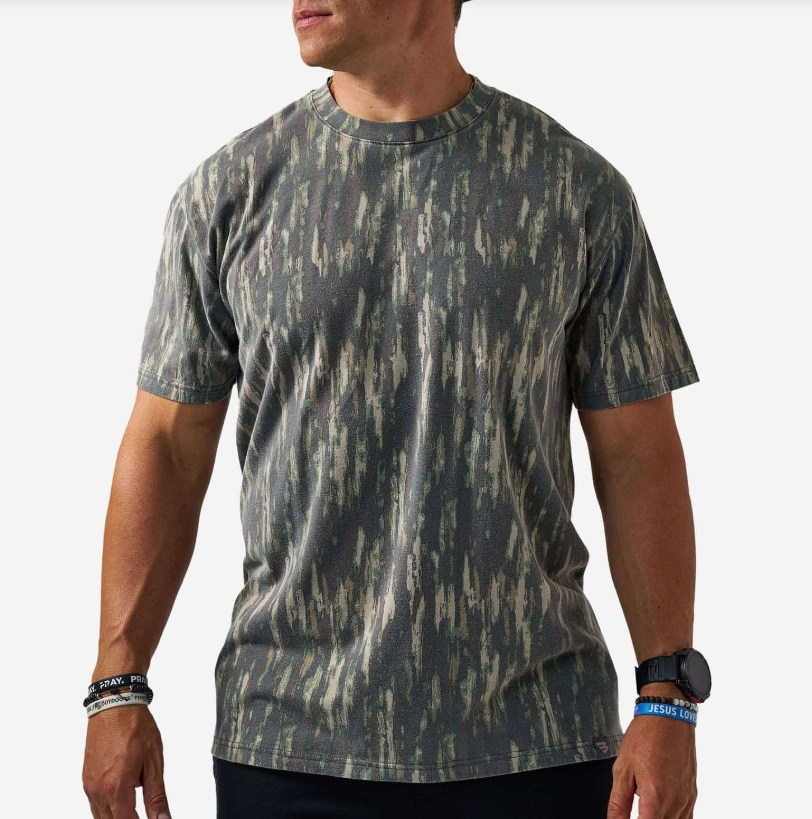 Burlebo Vintage Washed Tee - Midland Camo