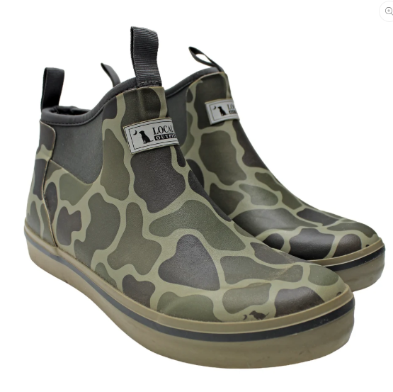 Local Boy Rubber Boots - Brush Camo