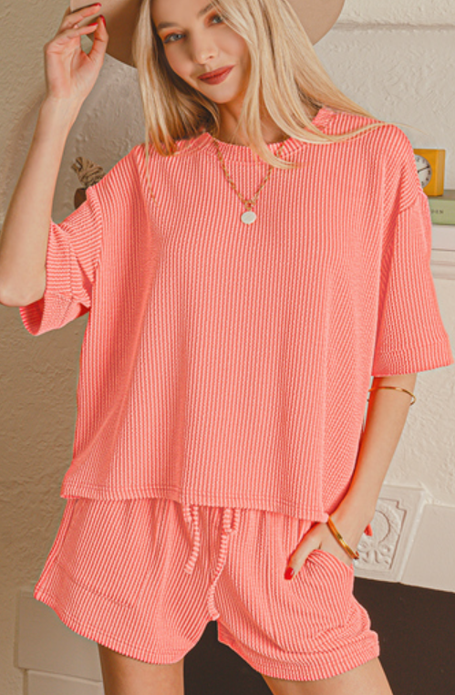 Dress With Confidence Ribbed Set