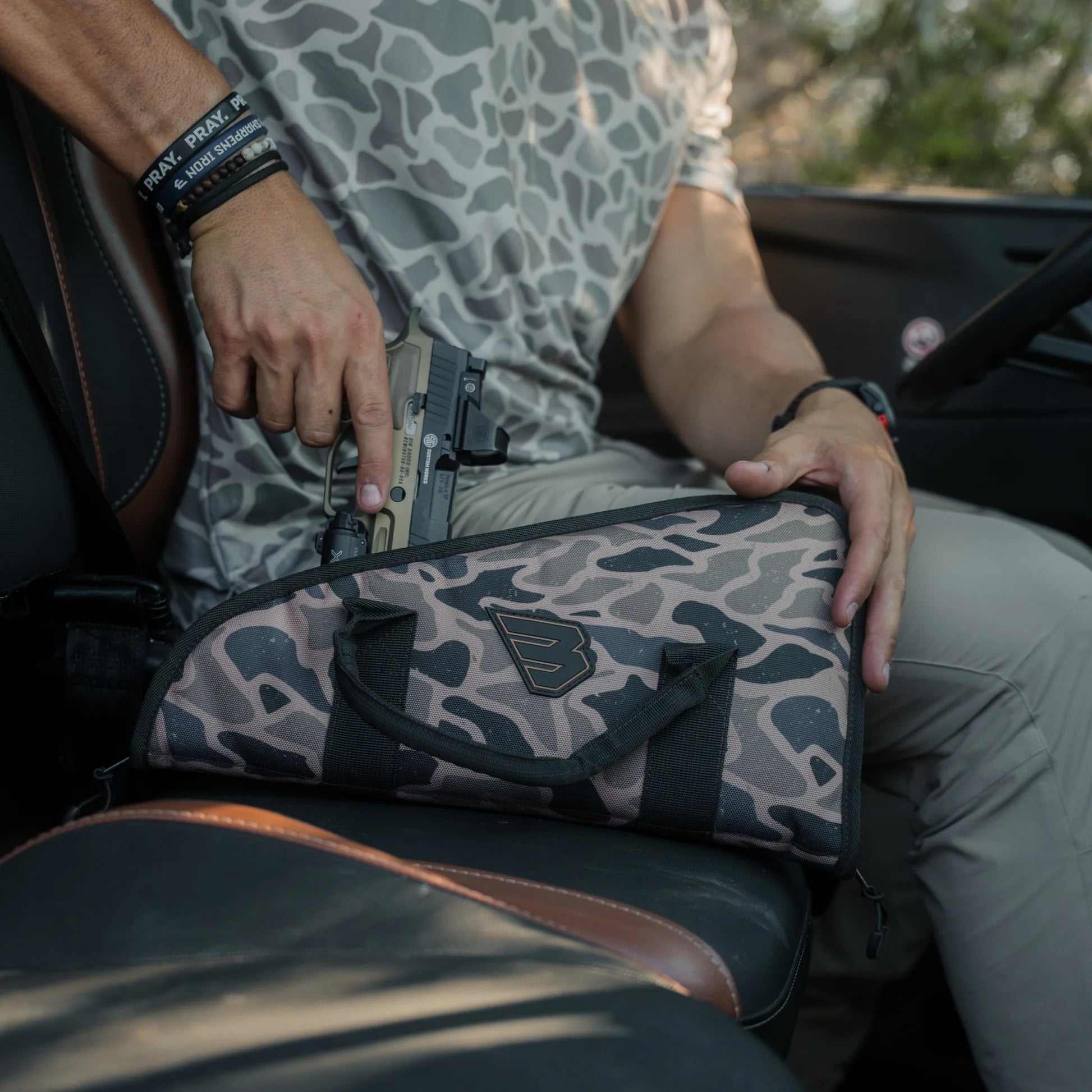 BURLEBO Pistol Case - Gauge Camo