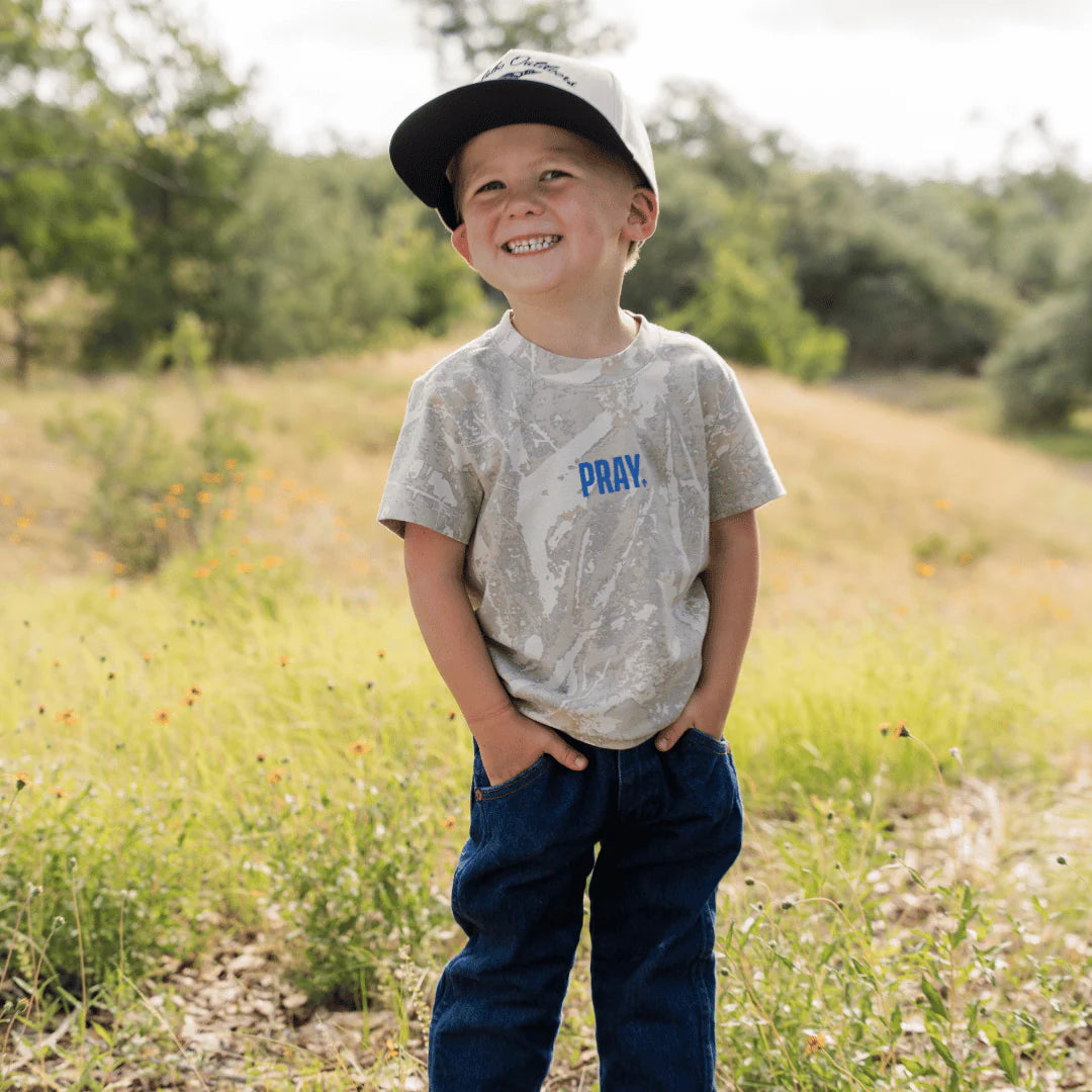 PRAY Youth Burlebo Drifter Camo Tee
