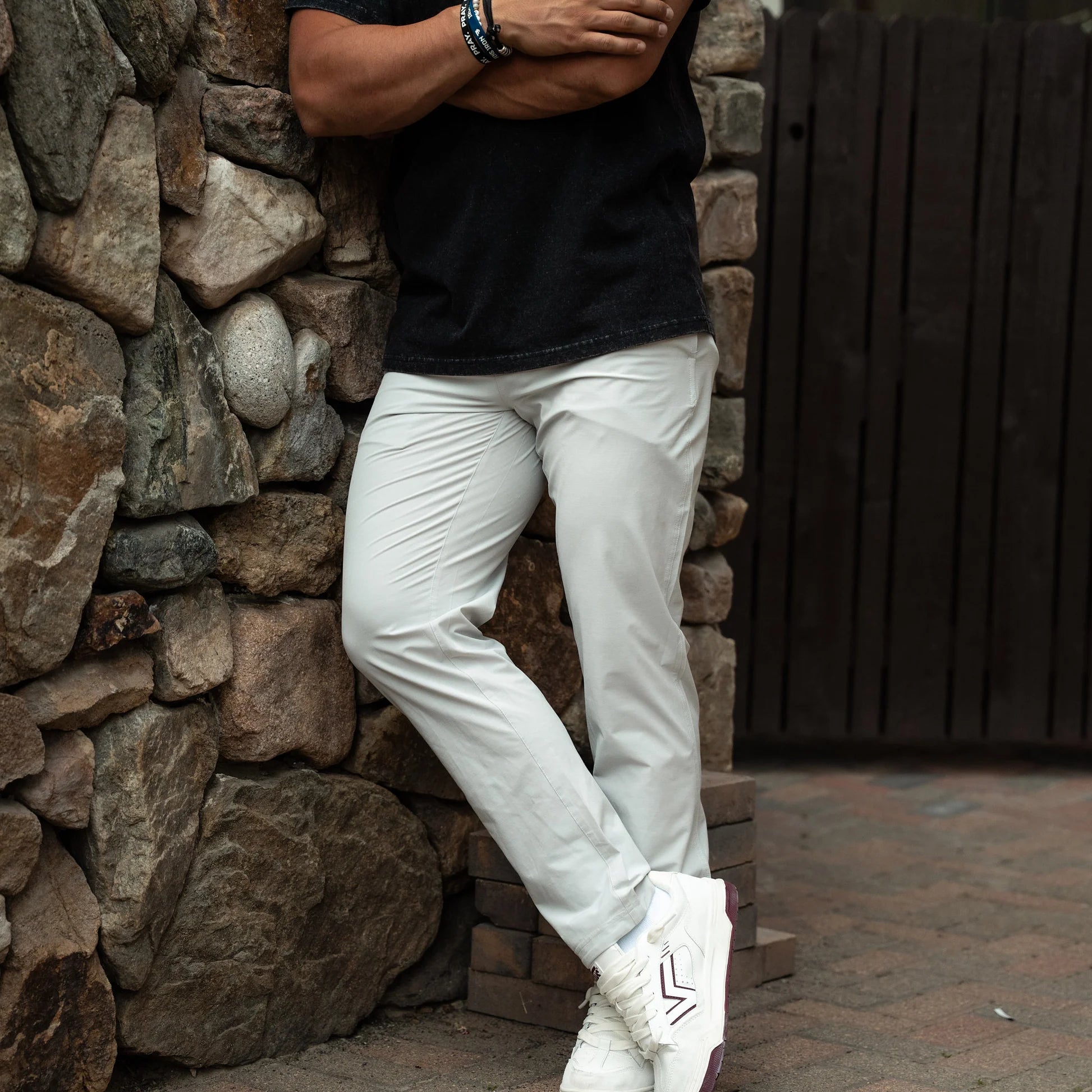 Burlebo Performance Pant - Stone Grey